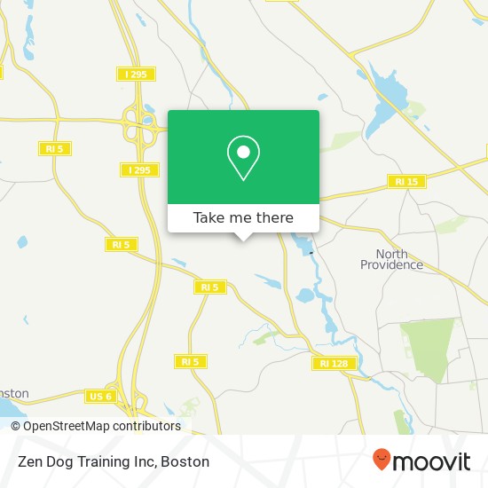 Mapa de Zen Dog Training Inc