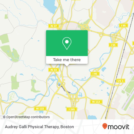 Mapa de Audrey Galli Physical Therapy