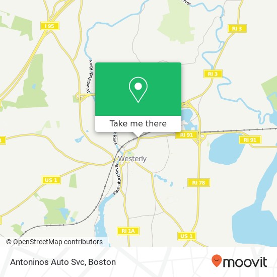 Antoninos Auto Svc map