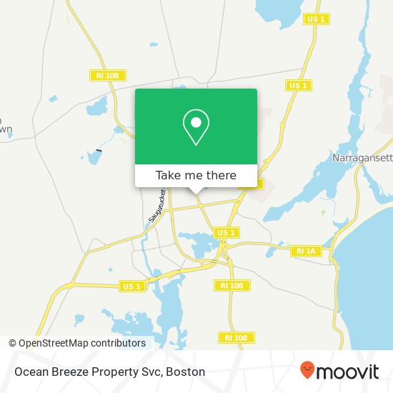 Ocean Breeze Property Svc map