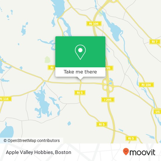Apple Valley Hobbies map