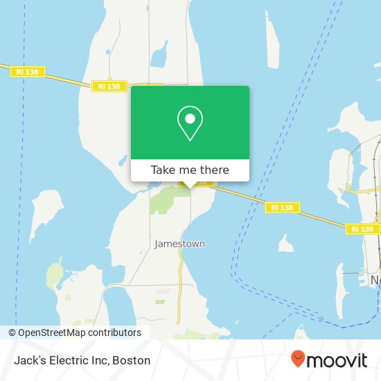 Jack's Electric Inc map