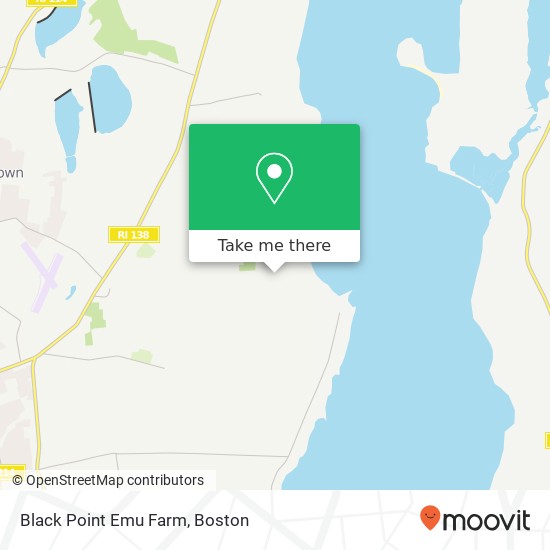 Black Point Emu Farm map