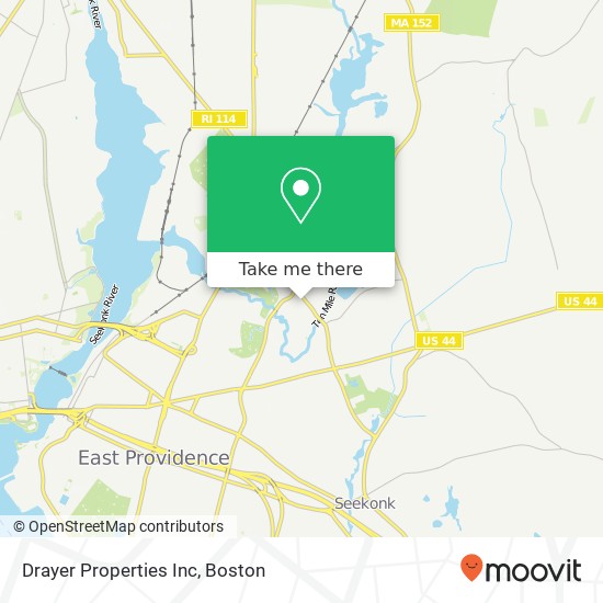 Drayer Properties Inc map