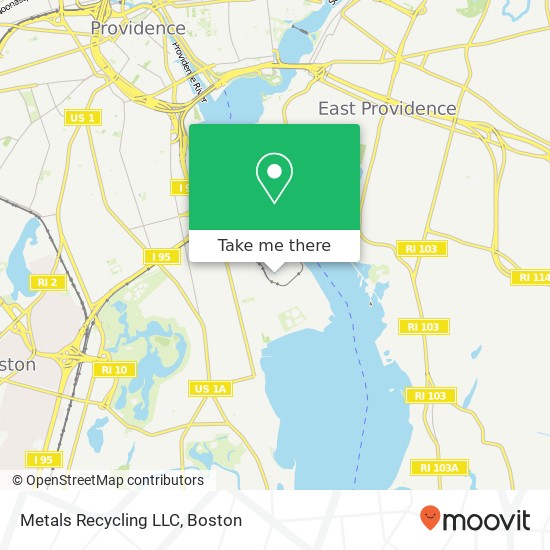 Metals Recycling LLC map