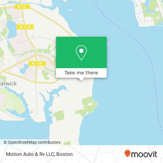 Mapa de Motion Auto & Rv LLC