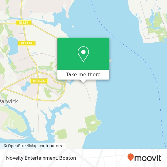 Novelty Entertainment map