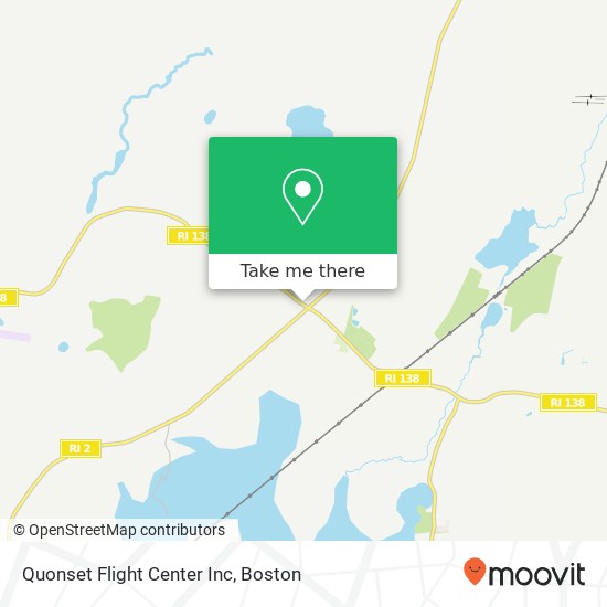 Mapa de Quonset Flight Center Inc