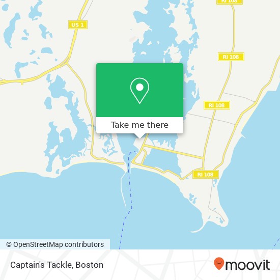 Mapa de Captain's Tackle