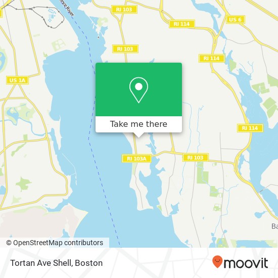 Tortan Ave Shell map