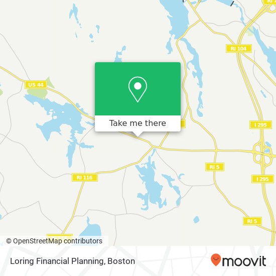 Mapa de Loring Financial Planning