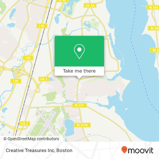 Mapa de Creative Treasures Inc