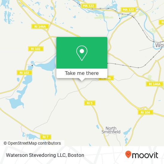 Waterson Stevedoring LLC map