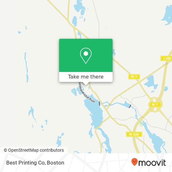 Mapa de Best Printing Co