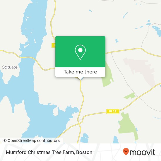 Mapa de Mumford Christmas Tree Farm