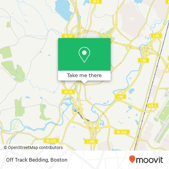 Off Track Bedding map