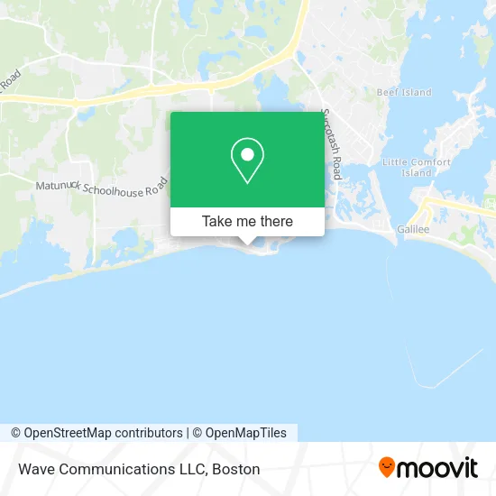 Wave Communications LLC map