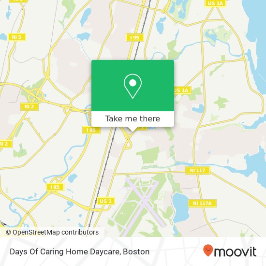 Days Of Caring Home Daycare map