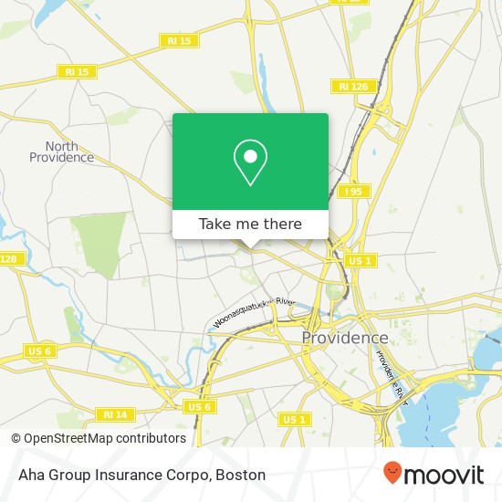 Mapa de Aha Group Insurance Corpo