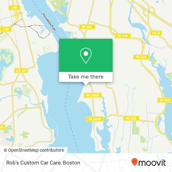 Mapa de Rob's Custom Car Care