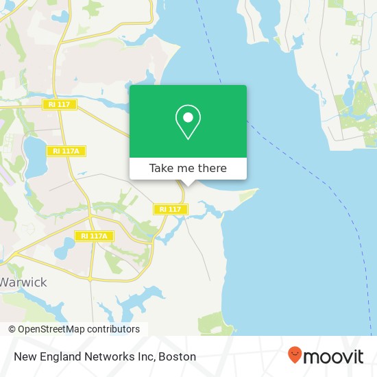 New England Networks Inc map