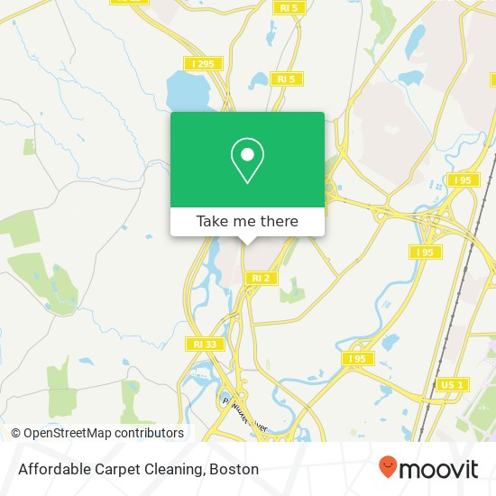 Mapa de Affordable Carpet Cleaning