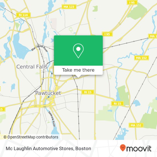 Mc Laughlin Automotive Stores map