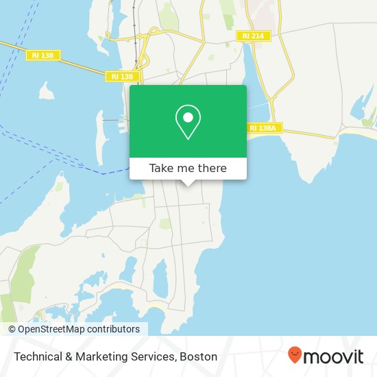 Technical & Marketing Services map