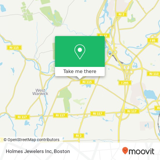 Holmes Jewelers Inc map