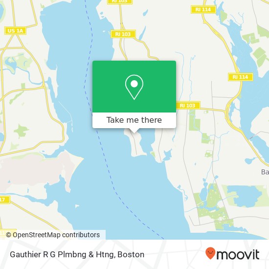 Mapa de Gauthier R G Plmbng & Htng