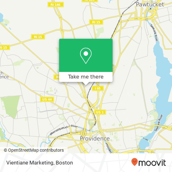 Vientiane Marketing map