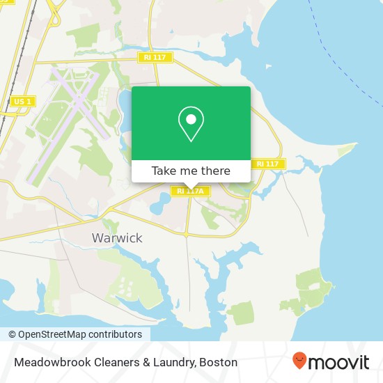 Meadowbrook Cleaners & Laundry map