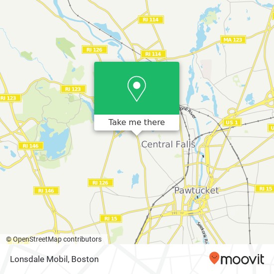 Lonsdale Mobil map