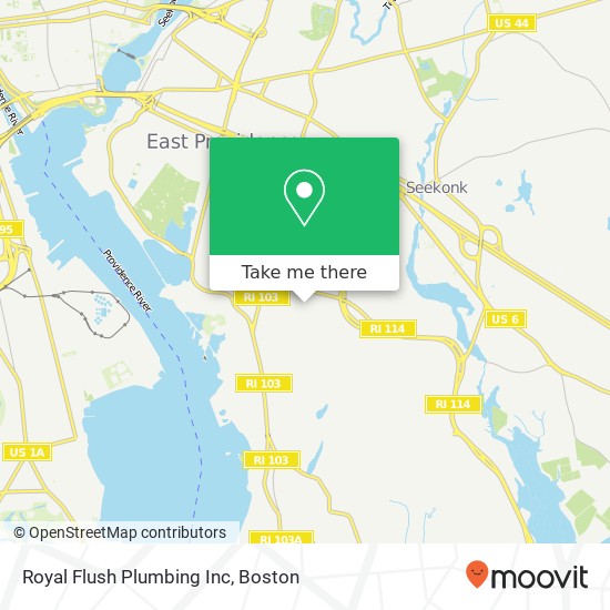 Mapa de Royal Flush Plumbing Inc