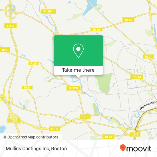 Mullins Castings Inc map