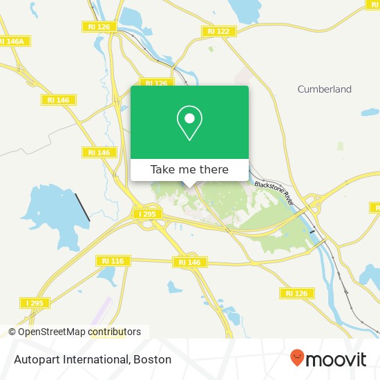 Autopart International map