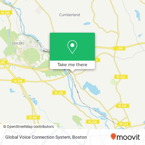 Mapa de Global Voice Connection System