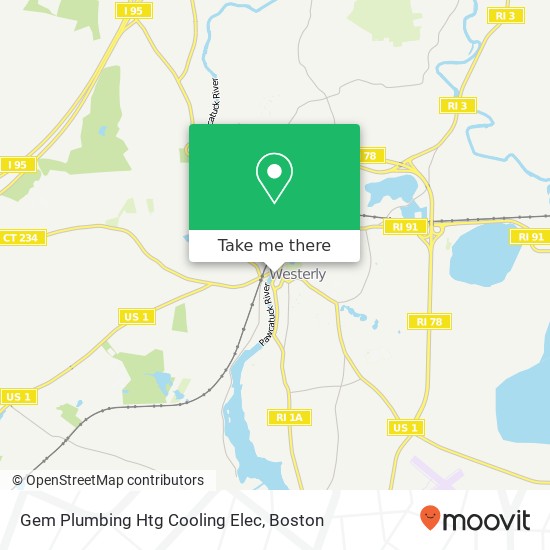 Mapa de Gem Plumbing Htg Cooling Elec