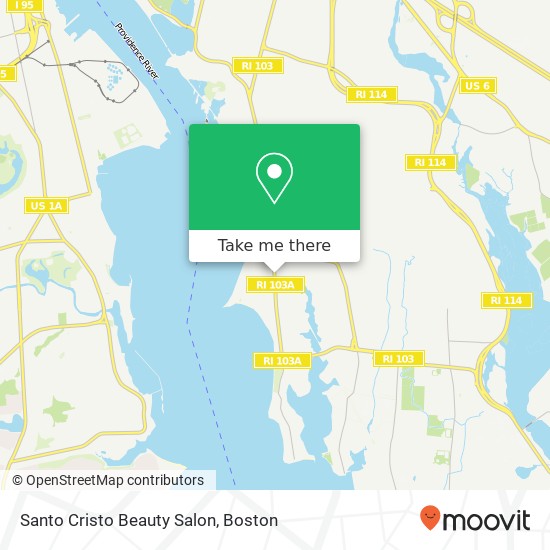 Mapa de Santo Cristo Beauty Salon