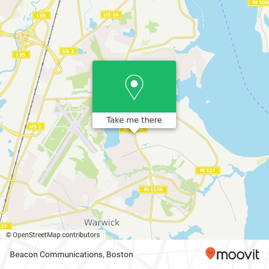Mapa de Beacon Communications