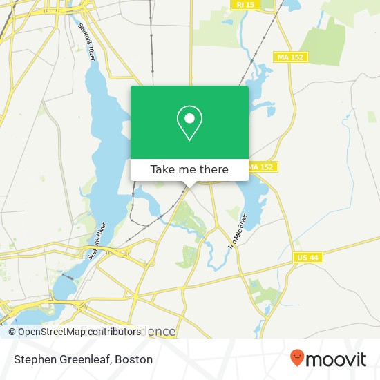 Mapa de Stephen Greenleaf