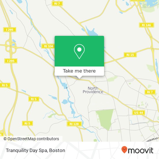 Mapa de Tranquility Day Spa