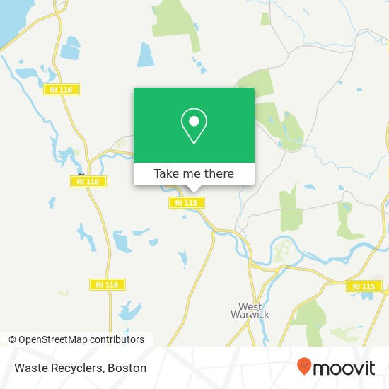Waste Recyclers map