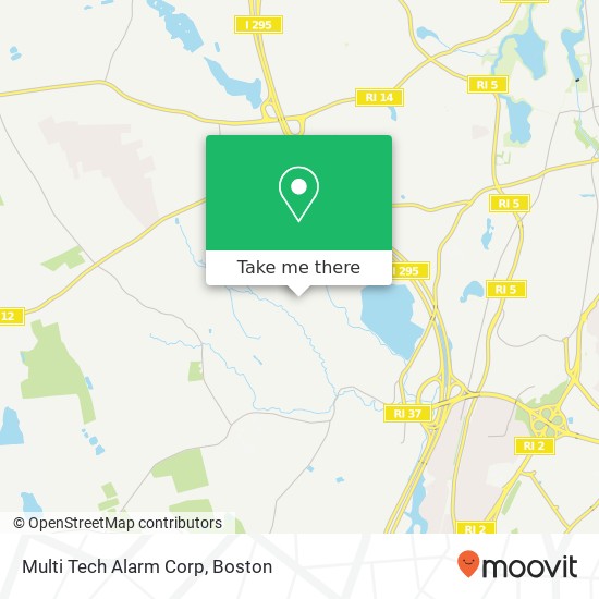 Multi Tech Alarm Corp map