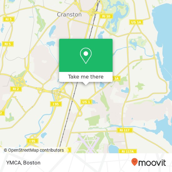 YMCA map