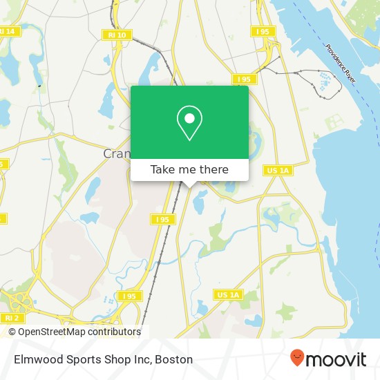 Mapa de Elmwood Sports Shop Inc