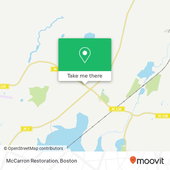 McCarron Restoration map