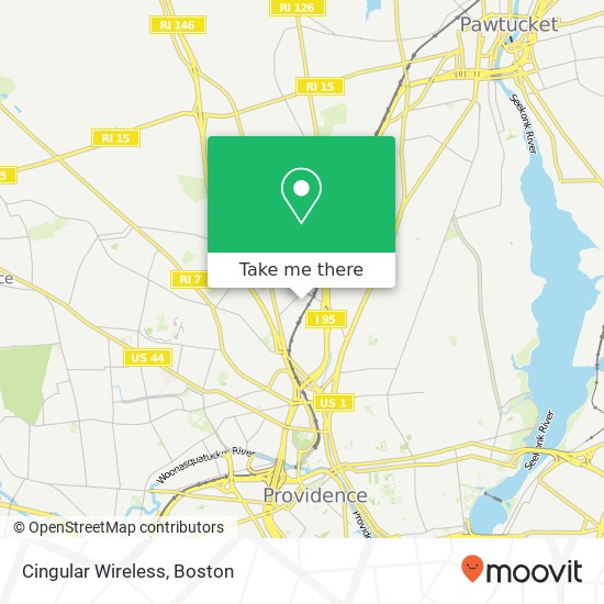 Cingular Wireless map