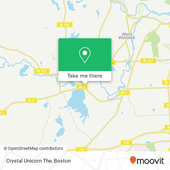 Crystal Unicorn The map