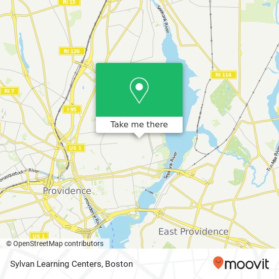 Sylvan Learning Centers map